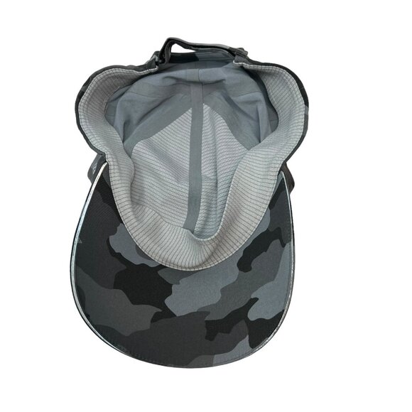 Lululemon Fast Free Run Strapback Hat Cap Gray Camo Camouflage Men' Unisex H3RG - Picture 7 of 8